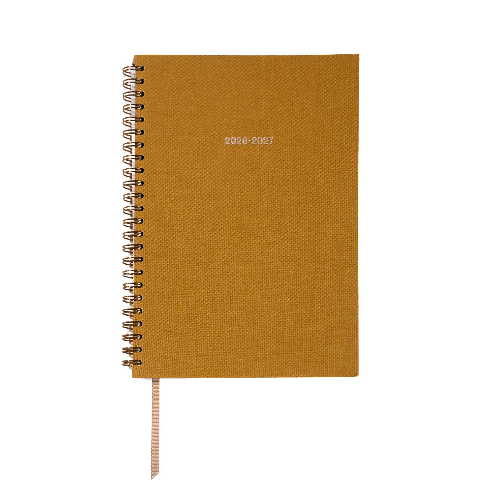 2026-2027 Academic Diary - Ochre Yellow