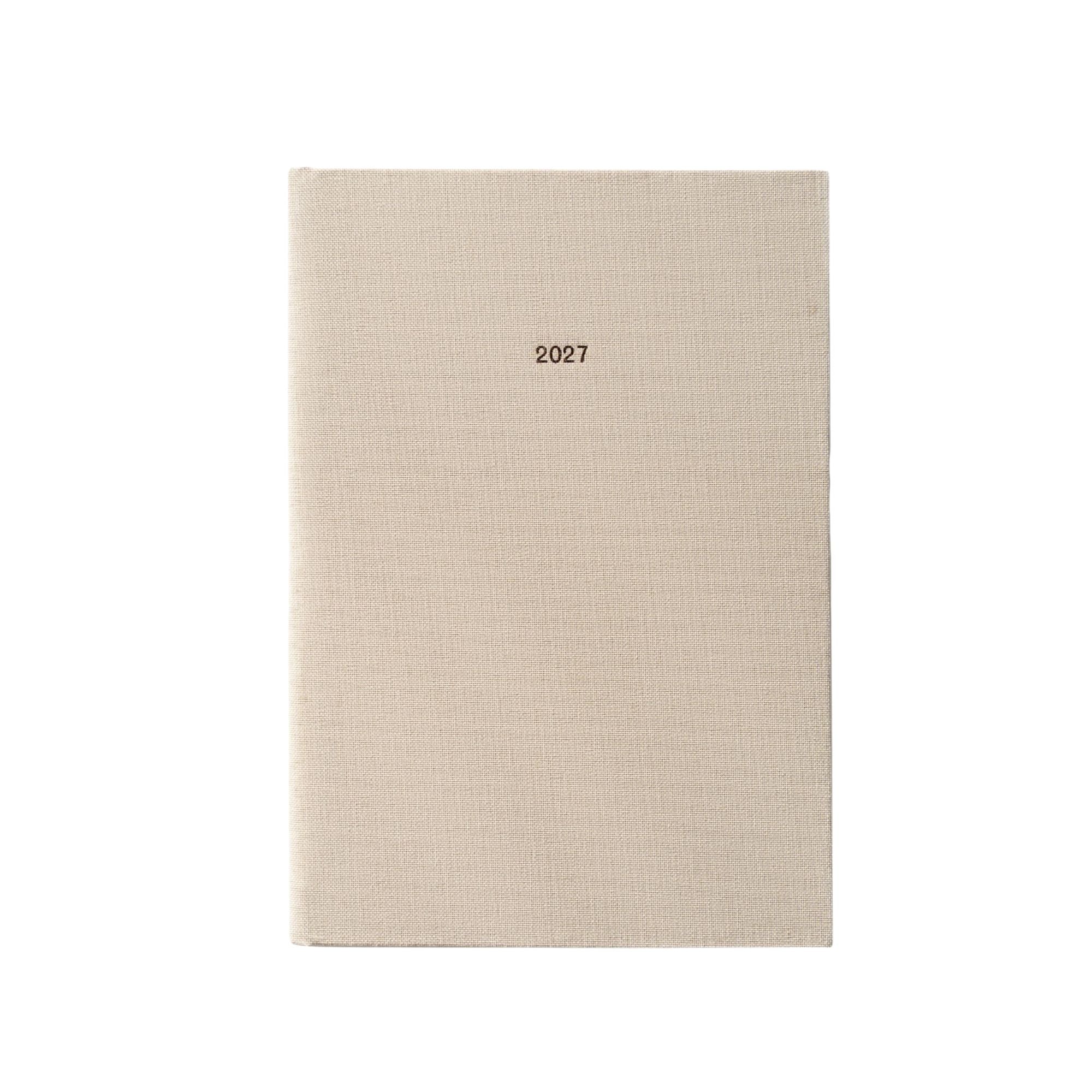 2027 Diary - Ecru