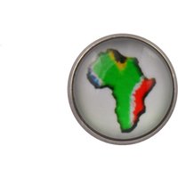 Africa Map Lapel Pin Badge