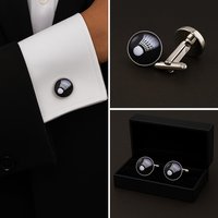 Badminton Cufflinks Cufflinks Box