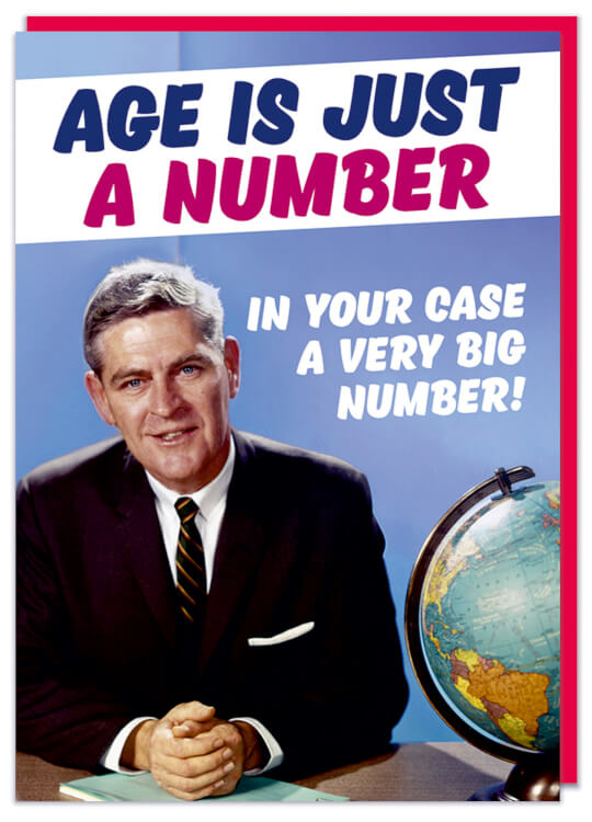 Age is Just a Number Card