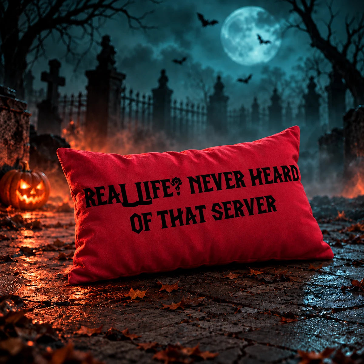 Gaming Cushion - Real Life - Red