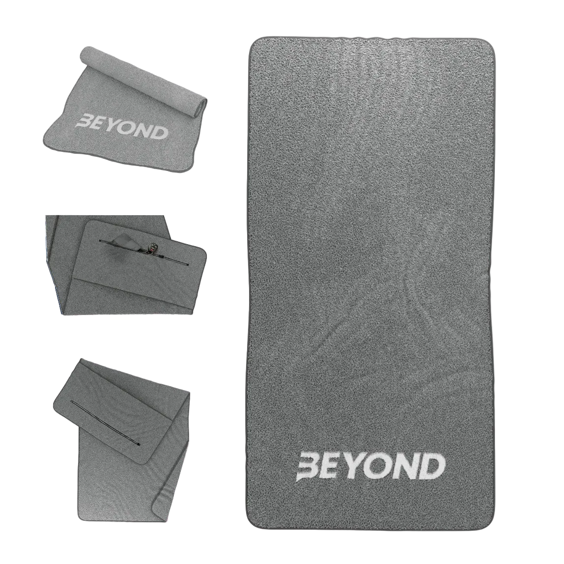 Grey Gym Towel