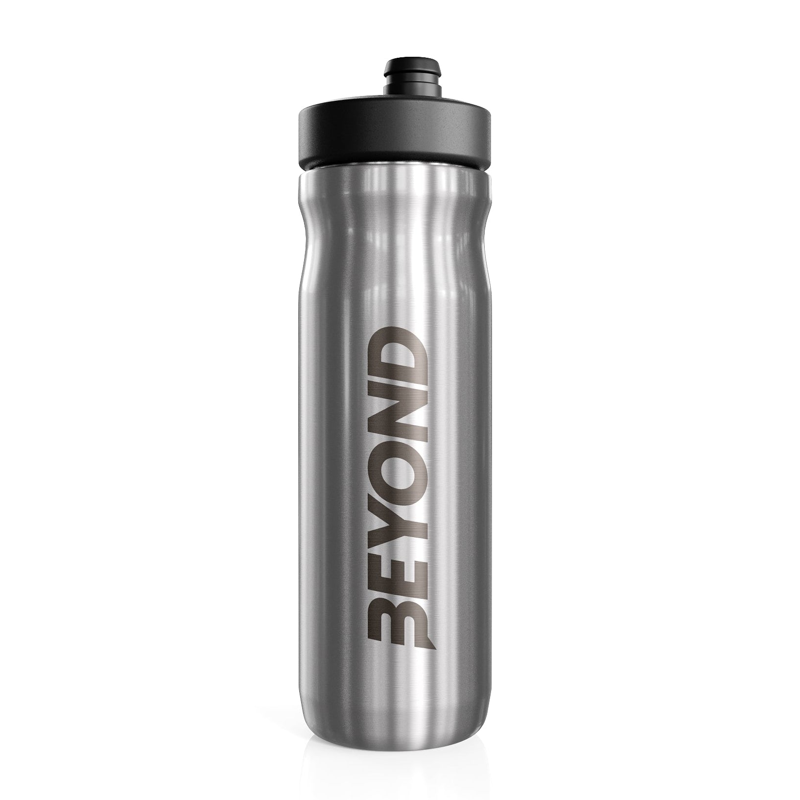Brushed Steel Sports Bottle